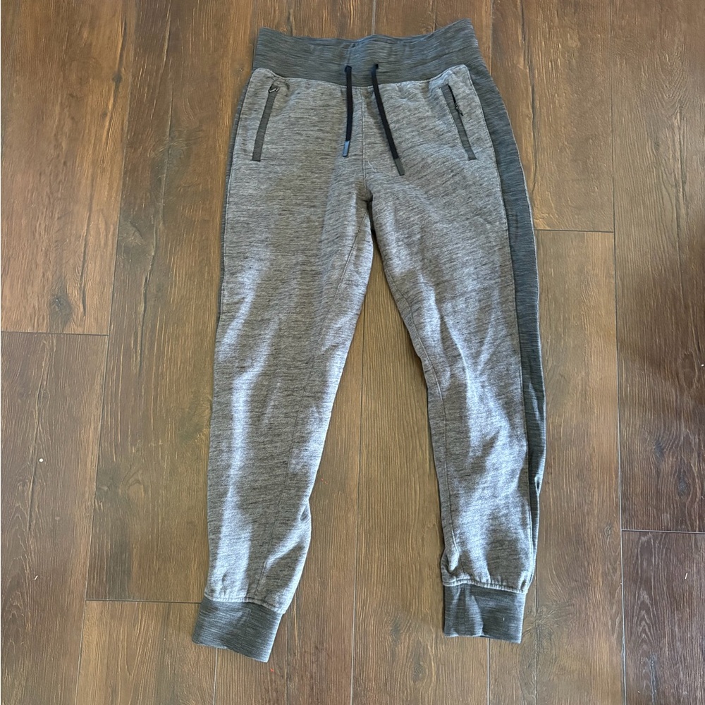 lululemon athletica Grey Heather Jogger with Dark Side Panel